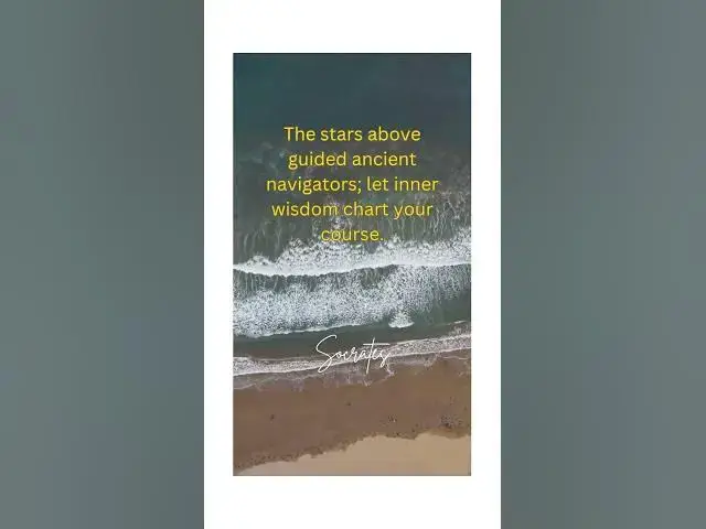 Video thumbnail for "Let Inner Wisdom Be Your North Star" #shorts