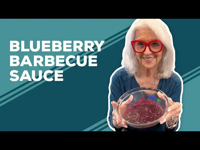 Video thumbnail for Love & Best Dishes: Blueberry Barbecue Sauce Recipe | How to Make BBQ Sauce From Scratch