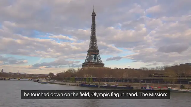 Video thumbnail for "Tom Cruise Skydives into Paris Olympic Closing Ceremony, Hands Off to Los Angeles for 2028 Games"