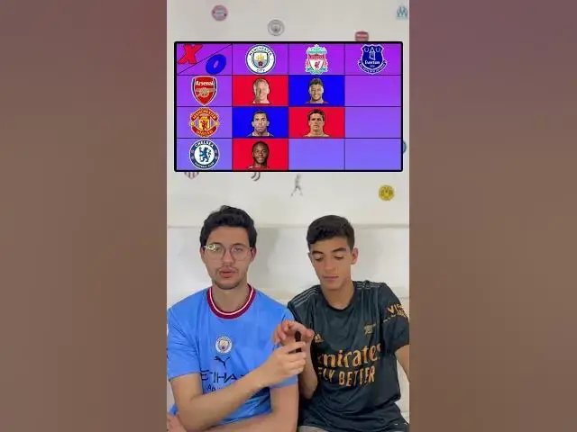 'Video thumbnail for Footy Tic-tac-toe (Premier League)#premierleague #tictactoe #football #manchestercity #liverpool'