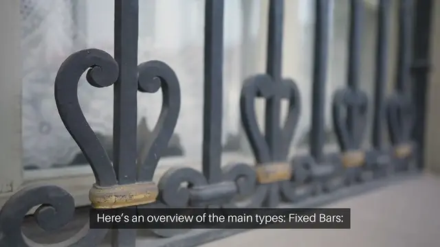 Video thumbnail for Types of Window Security Bars
