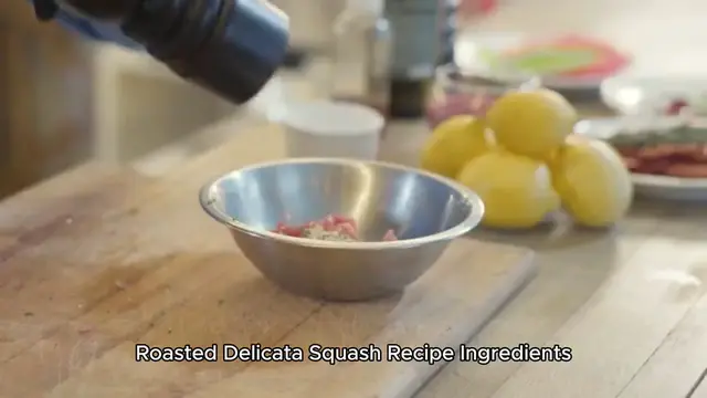 Video thumbnail for delicata squash recipe