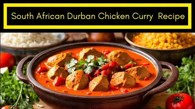 Video thumbnail for South African Durban Chicken Curry Recipe