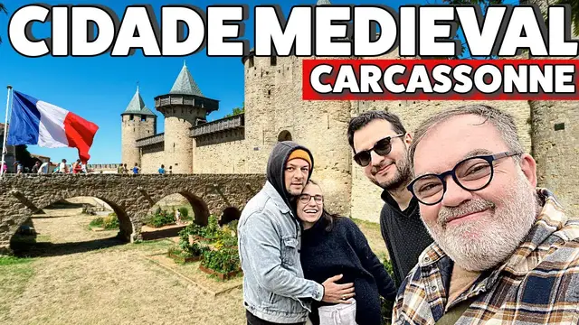 Video thumbnail for CARCASSONNE. CIDADE MEDIEVAL NO SUL DA FRANÇA!