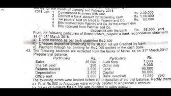 Video thumbnail for 11th Accountancy Public Exam March 2019 - Model Question Papers (Tirunelveli District) | (EM)