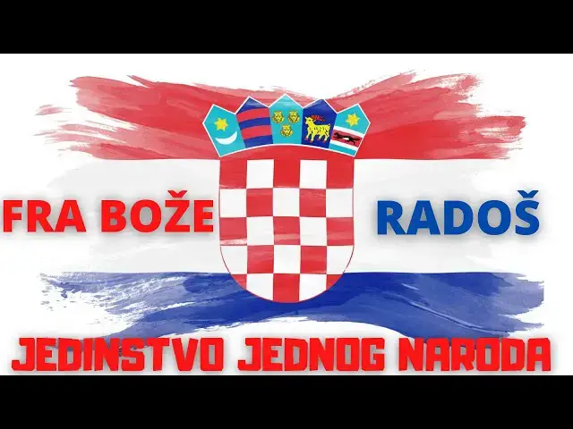 Video thumbnail for FRA BOŽE RADOŠ -  JEDINSTVO JEDNOG NARODA