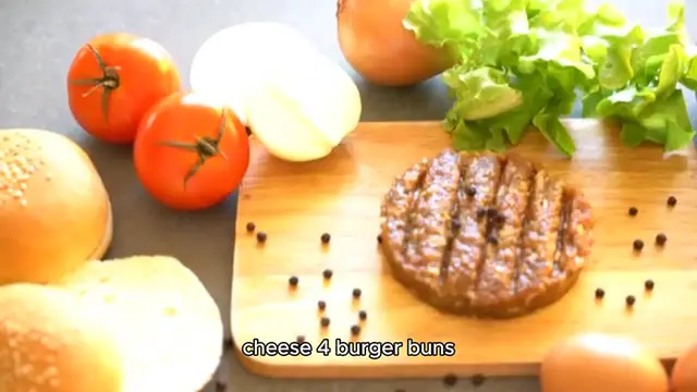 'Video thumbnail for Cheese burger recipe '