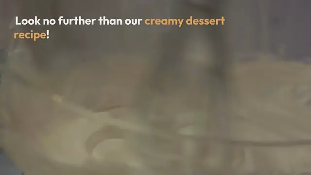Video thumbnail for Creamy Dessert Bliss