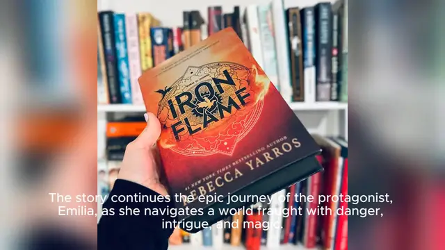 Video thumbnail for Iron Flame_ by Rebecca Yarros is a gripping fanta