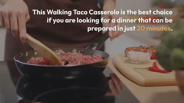 Video thumbnail for Walking Taco Casserole Recipe
