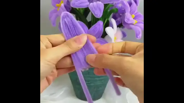 Video thumbnail for Brighten Your Space with DIY Pipe Cleaner Flowers