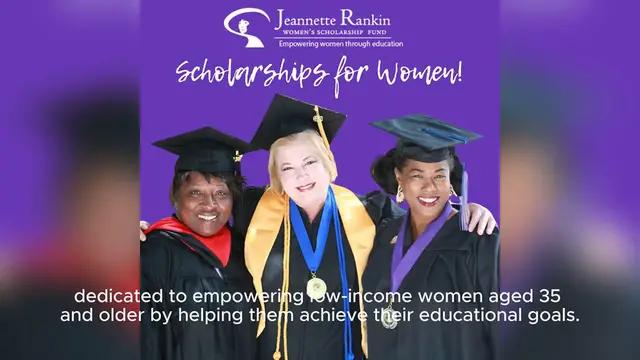 Video thumbnail for Jeannette Rankin Women’s Scholarship Fund
