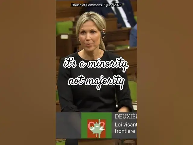 Video thumbnail for It is not a majority, and the Liberals are acting like it is
