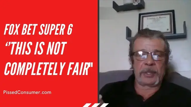'Video thumbnail for FOX Bet Super 6 Reviews "Controllers of this game are biased"'
