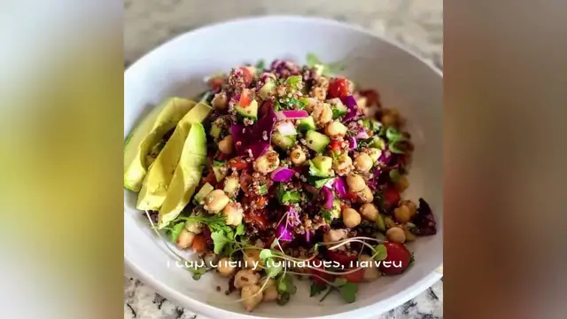 Video thumbnail for healthy vegetarian recipe