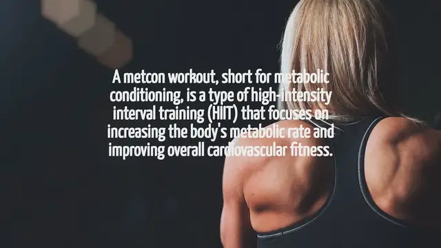 Video thumbnail for What Is A Metcon Workout