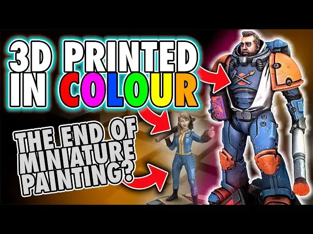 Video thumbnail for FULL COLOUR RESIN PRINTING!!! - StrataSys J55 Impressions