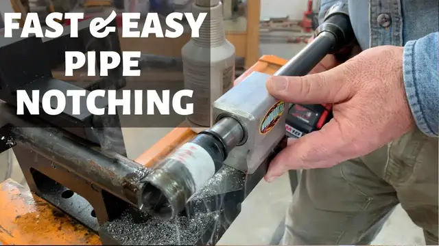 Video thumbnail for How to Notch Pipes & Tubes FAST
