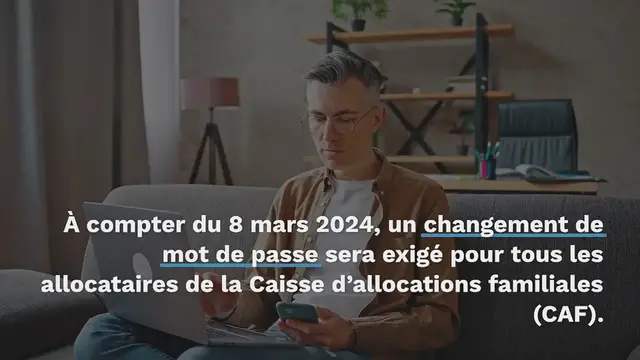 Video thumbnail for Renforcement de la sécurité : Nouvelle démarche obligatoire pour les allocataires de la CAF