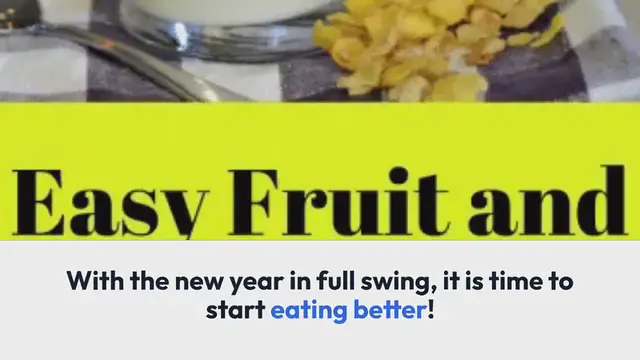 Video thumbnail for Easy Fruit and Yogurt Parfait (with Honey Bunches of Oats)
