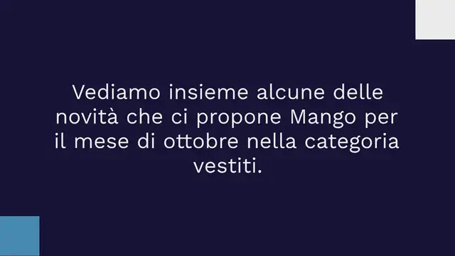 Video thumbnail for 7 vestiti di Mango per l’autunno