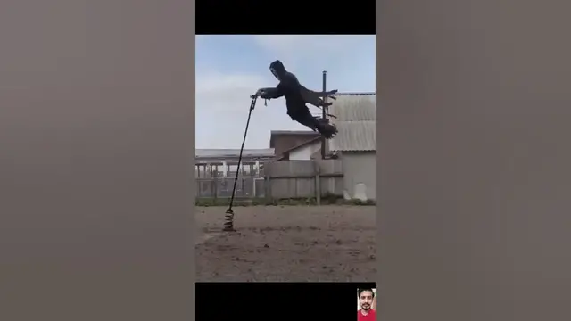 Video thumbnail for Ghostly Flying Motion Scarecrow | 🔗 Link is in Description | #trending #halloween #gadgets