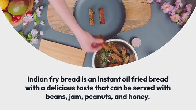 Video thumbnail for Indian Fry Bread Recipe