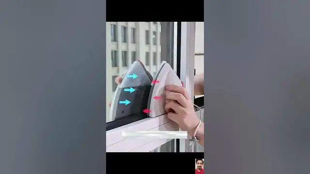 Video thumbnail for 🌟 Product Link is in Description | Magnetic Glass Wiper with Dual-Sided Cleaning Action | #tools
