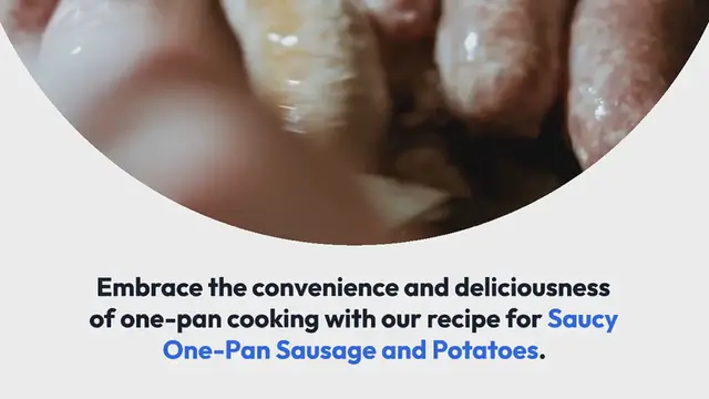 Video thumbnail for Saucy One-Pan Sausage and Potatoes