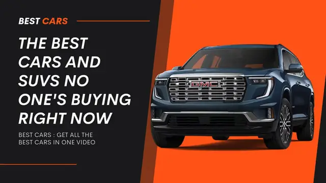 'Video thumbnail for The Best Cars and SUVs No One's Buying Right Now '