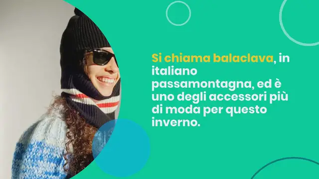 Video thumbnail for Passamontagna da donna, o balaclava: dove comprarlo