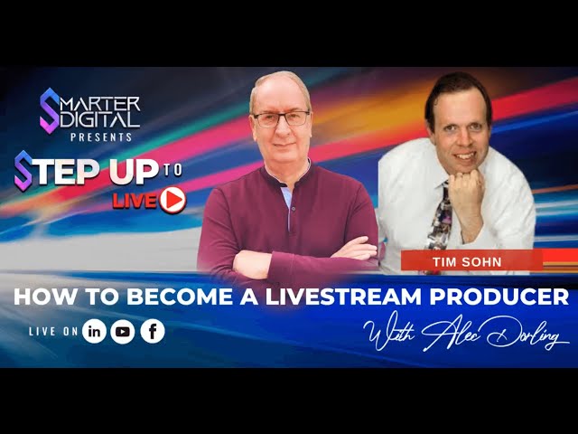 Video thumbnail for HOW TO BECOME A LIVESTREAM PRODUCER