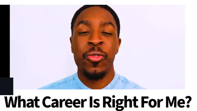 Video thumbnail for What Career is Right for Me How to Find a Job