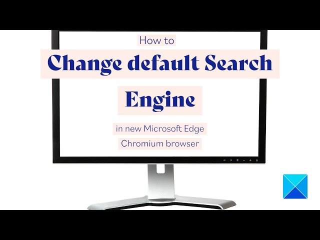 Video thumbnail for How to change default Search Engine in Microsoft Edge browser