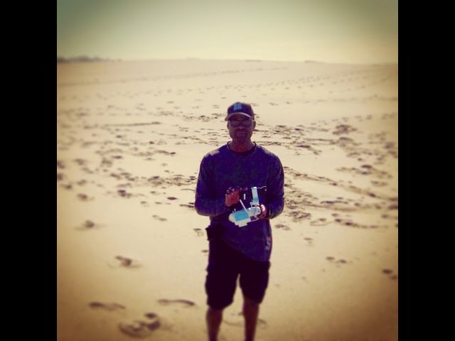 Video thumbnail for Flying the DJI Phantom Vision+ drone over the sand dunes in Mendocino, Ca #dronie