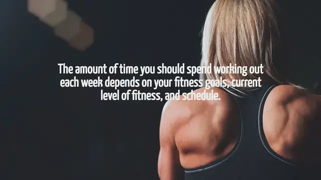 Video thumbnail for How Many Hours A Week Should I Workout