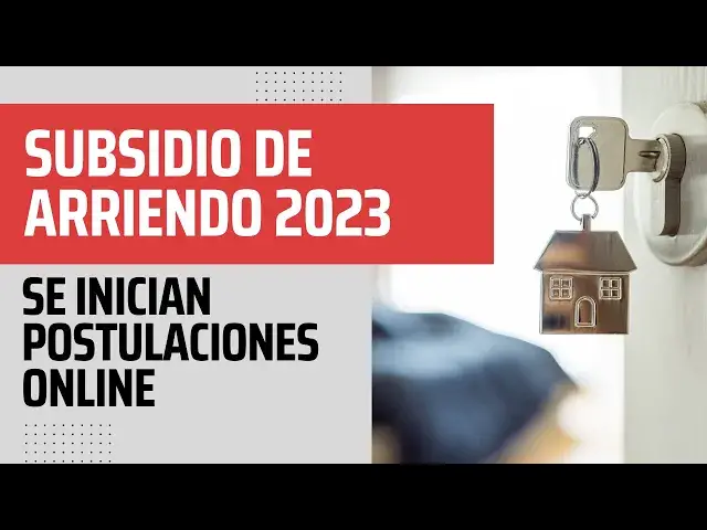 Video thumbnail for Subsidio de Arriendo 2023: Abiertas las postulaciones en línea.