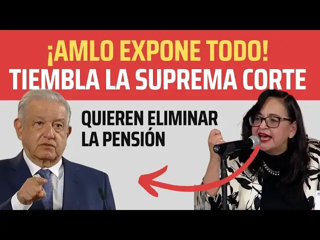 Video thumbnail for ¡AMLO Expone Todo! La Verdad Oculta de Norma Piña y la Suprema Corte