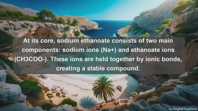 Video thumbnail for Sodium ethanoate in science  definition and examples