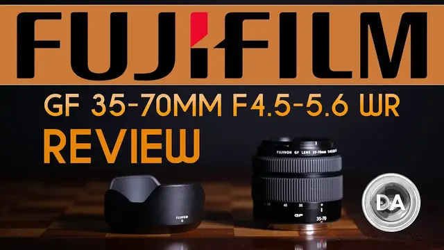 Video thumbnail for Fujinon GF 35-70mm F4.5-5.6 WR Review | DA
