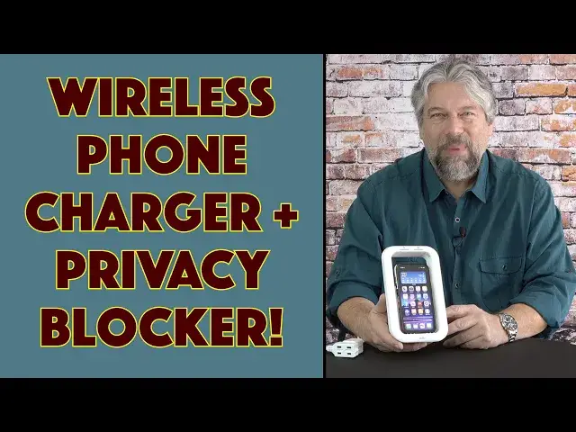 'Video thumbnail for Pozio Cradle Block & Talk Privacy Blocker and Wireless Charger -- PREVIEW'