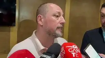 Video thumbnail for ENTREVISTA PRESIDENTE BARCELLOS NO RIO DE JANEIRO; "O ALVO SÃO JOGADORES EM FIM DE CONTRATO" #inter