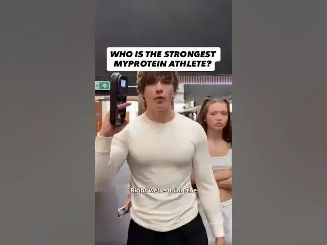 Video thumbnail for Grip strength Challenge 💪 |  #myprotein #trend #funny