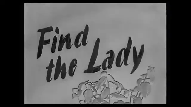 Video thumbnail for Find the Lady (1956)