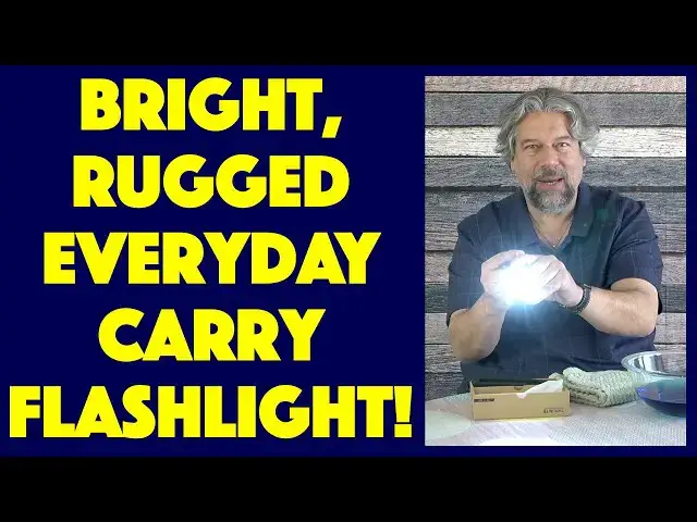 'Video thumbnail for ThruNite BSS V4 EDC Flashlight Desert Tan -- UNBOXING & REVIEW'