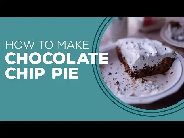 Video thumbnail for Blast from the Past:  Chocolate Chip Pie Recipe | Chocolate Chip Cookie Pie Dessert Ideas