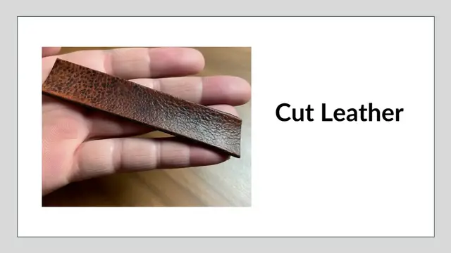 Video thumbnail for Making a Leather Bookmark   A Simple Leatherworking Project