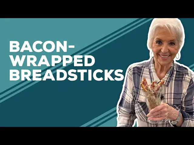 Video thumbnail for Love & Best Dishes: Bacon-Wrapped Breadsticks Recipe | Game Day Finger Food Appetizer Ideas