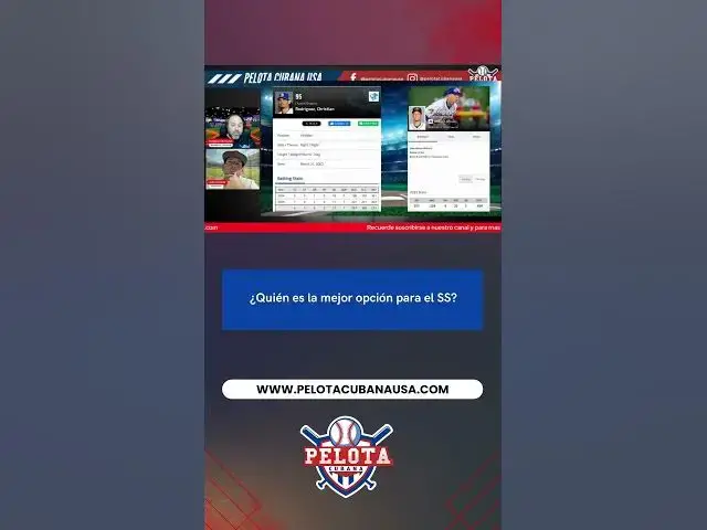 Video thumbnail for ¿Quién es la mejor opción para el shortstop del equipo Cuba en el Clásico Mundial?
