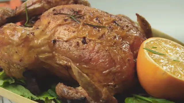 Video thumbnail for Lemon Garlic Roasted Chicken Recipe